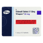 Viagra (Sildenafil) I.P. 50mg Tablets