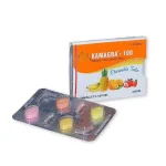 Kamagra Chewable 4×100 mg Tablets